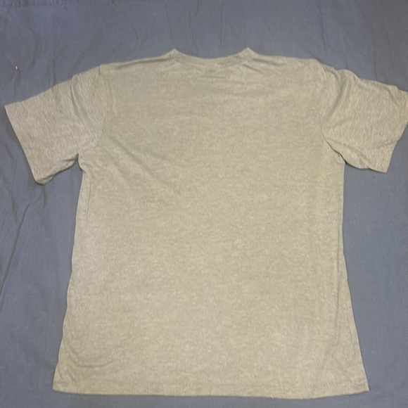 Dino Robert V Neck Embroidered Logo Short Sleeve T Shirt (Las) - Picture 4 of 4